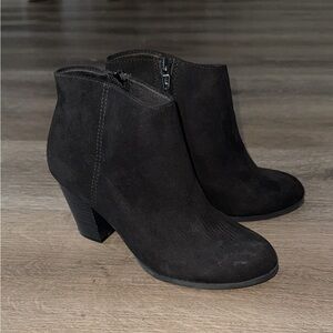 Old Navy Dark Ankle Booties
